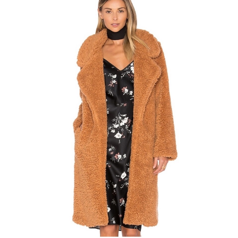 Tularosa Violet Teddy coat - like new - size S